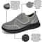 Unisex Casual Walking Shoes Lightweight Anti Slip Plush Warm Comfort Footwear 1