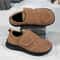 Unisex Casual Walking Shoes Lightweight Anti Slip Plush Warm Comfort Footwear 2