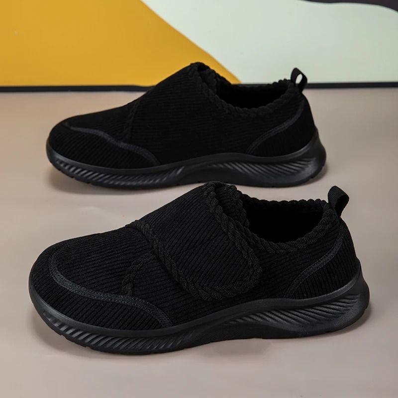 Unisex Casual Walking Shoes Lightweight Anti Slip Plush Warm Comfort Footwear 5