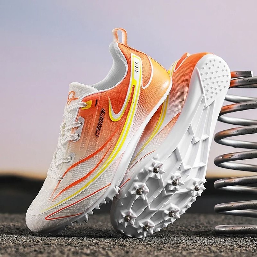 Unisex Track And Field Sprint Cleats Lightweight Racing And Training Shoes 10