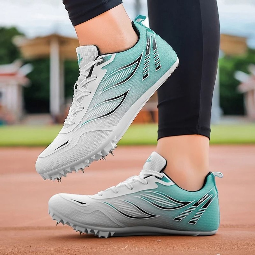 Unisex Track And Field Sprint Cleats Lightweight Racing And Training Shoes 3