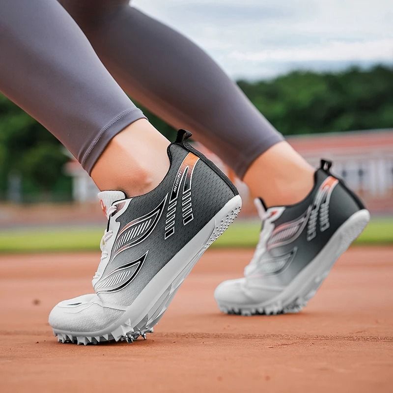 Unisex Track And Field Sprint Cleats Lightweight Racing And Training Shoes 4