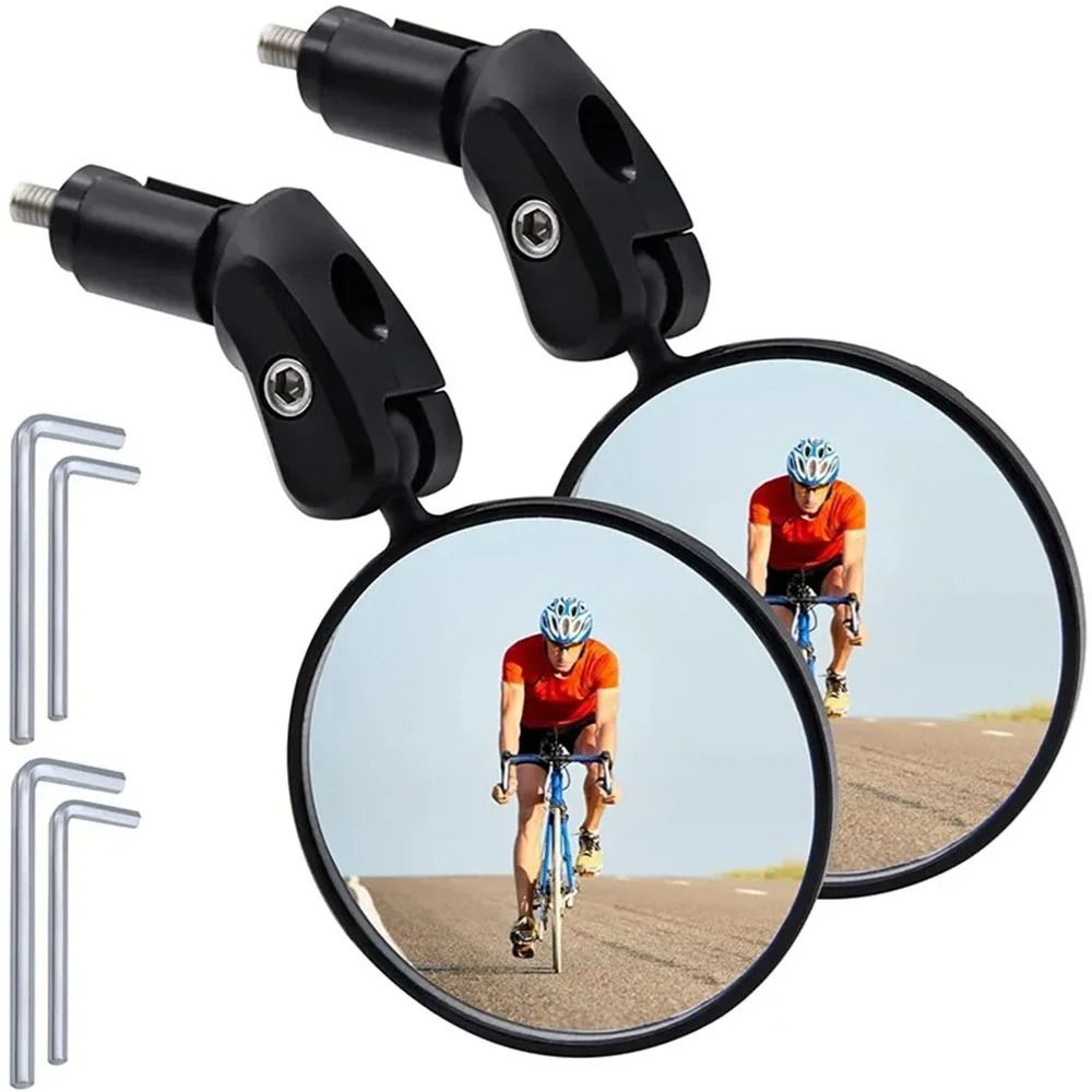 Universal Adjustable Bicycle Rearview Mirror Wide Angle MTB And Road Bike 0
