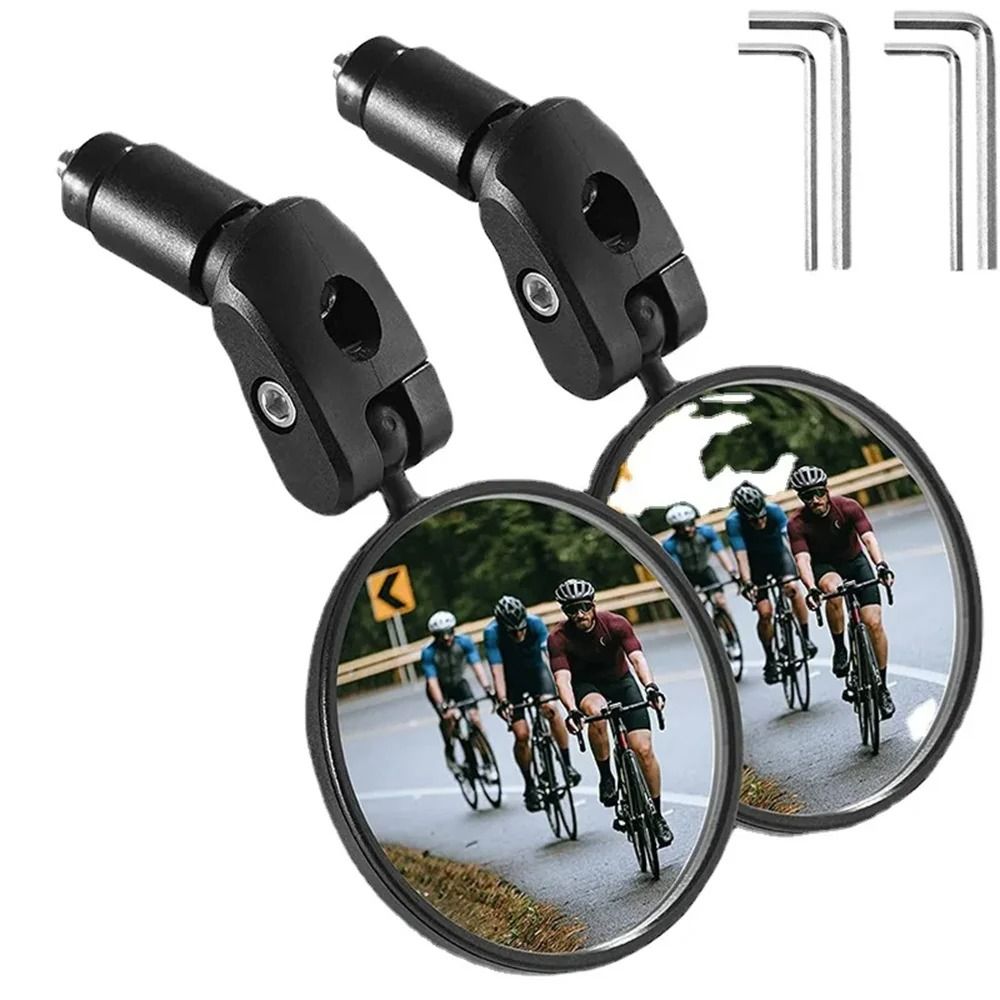 Universal Adjustable Bicycle Rearview Mirror Wide Angle MTB And Road Bike 2