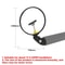 Universal Adjustable Bicycle Rearview Mirror Wide Angle MTB And Road Bike 8