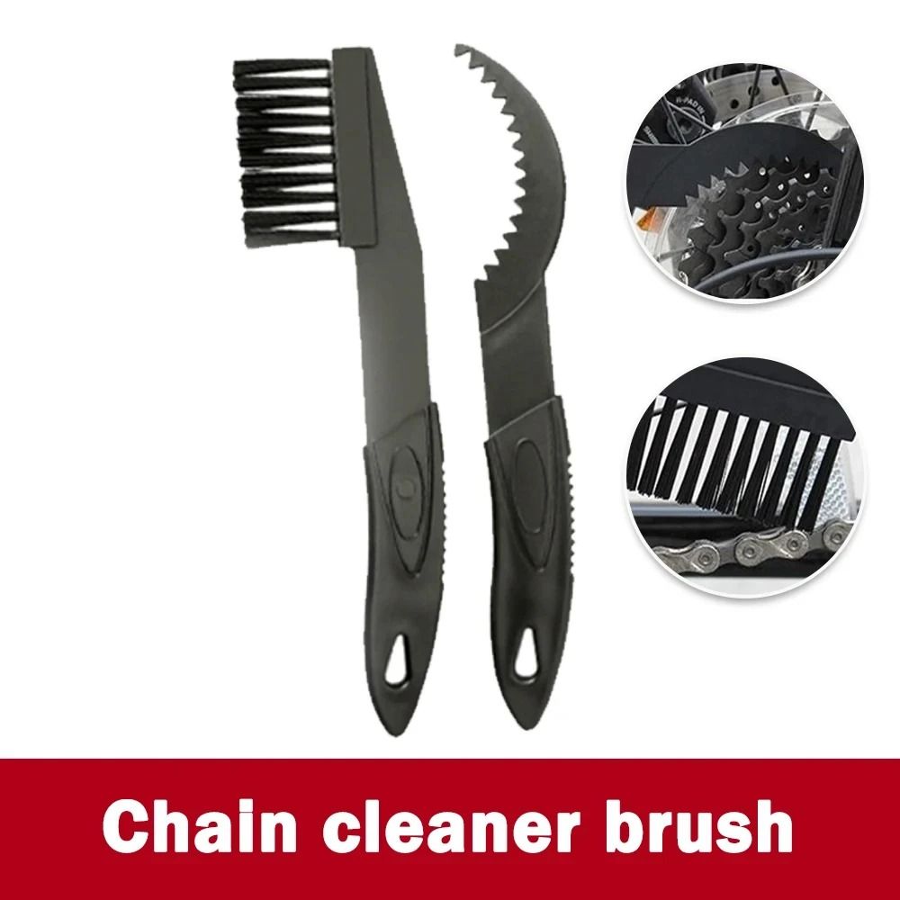 Bicycle Chain Cleaning Brush Tool 3D Bike Chain Cleaner Set 6