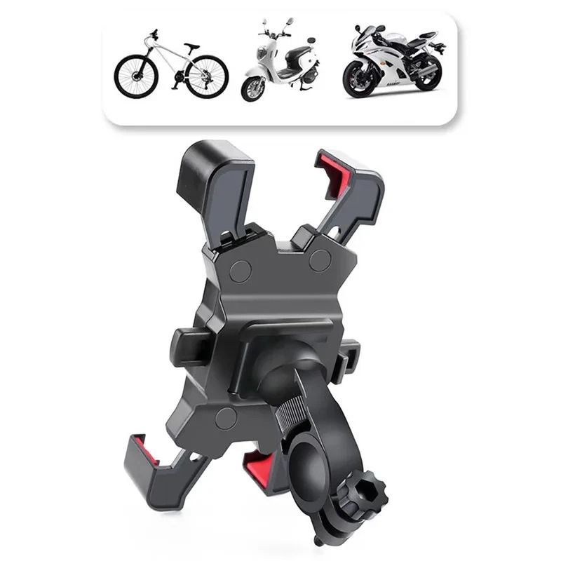 Universal Bicycle Phone Holder Adjustable 360 Degree Rotating Bike Mount 4