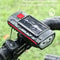 Solar Bicycle Front Light With Horn Type C Rechargeable Safety Bike Lamp 4