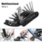 16 In 1 Bicycle Multi Tool Portable Wrench Screwdriver Repair Tool Set 0