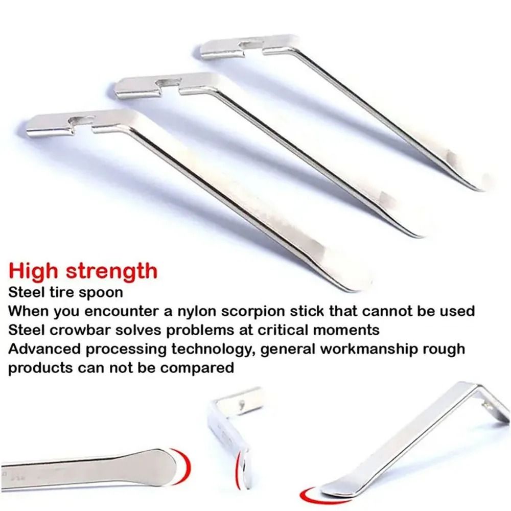 Bicycle Tire Lever Set Carbon Steel Tube Removal Repair Tools 1