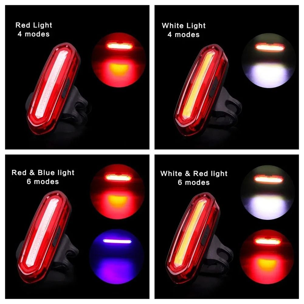 Improve Your Visibility And Ride Safer With This USB Rechargeable Bicycle Rear Light Designed For M 1