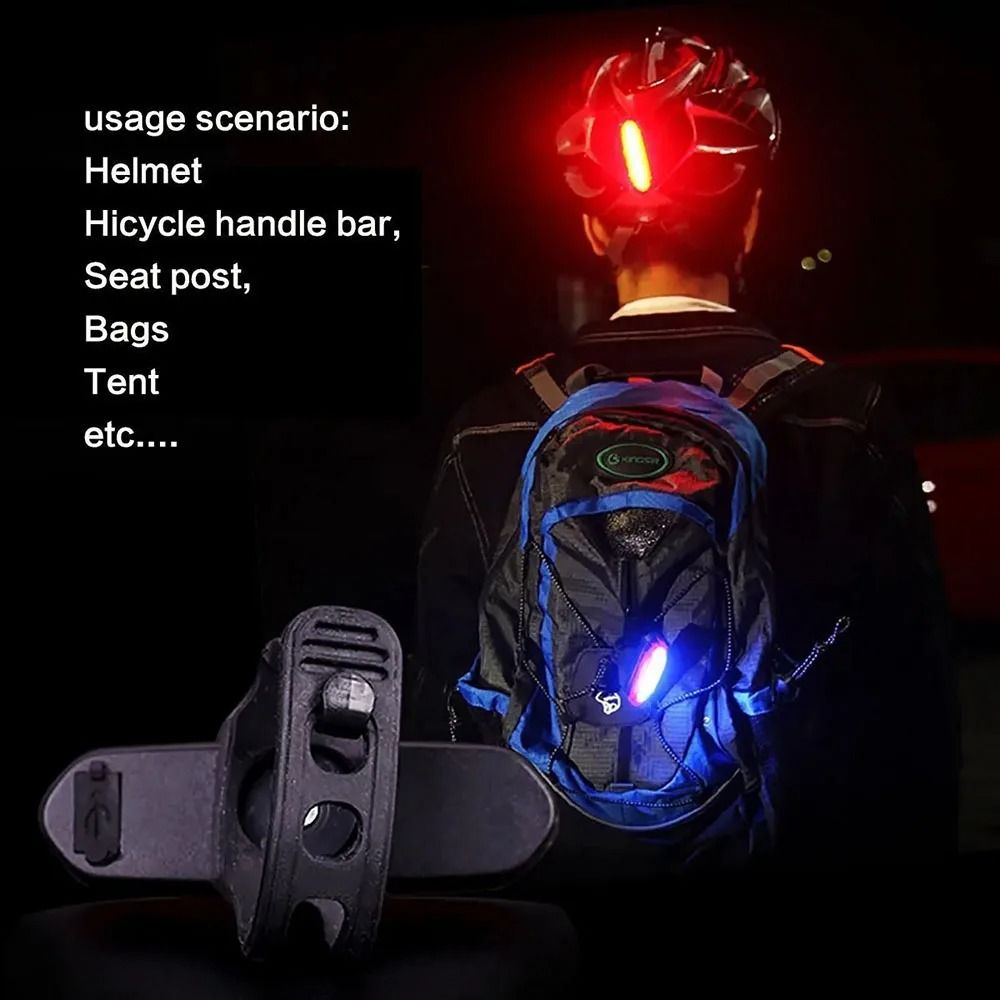 Improve Your Visibility And Ride Safer With This USB Rechargeable Bicycle Rear Light Designed For M 4