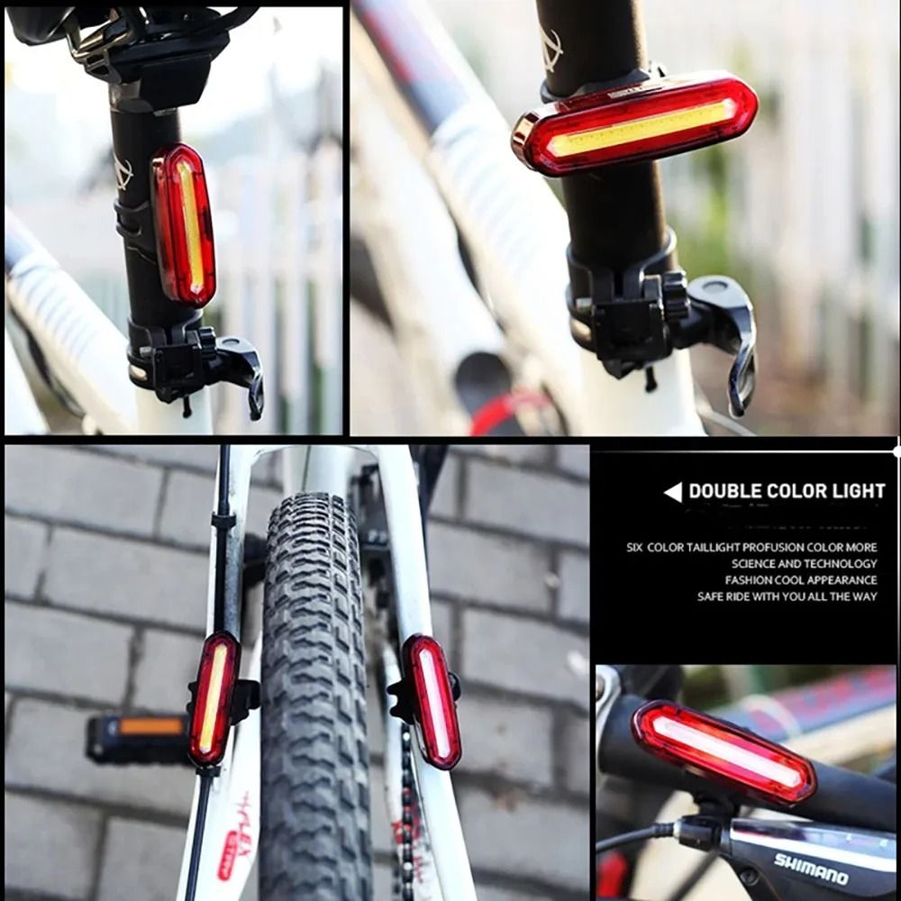 Improve Your Visibility And Ride Safer With This USB Rechargeable Bicycle Rear Light Designed For M 5