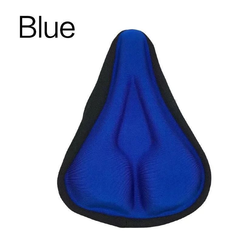 Wide Gel Bicycle Seat Cushion Soft Padded Saddle Cover For Mountain And Exercise Bikes 11