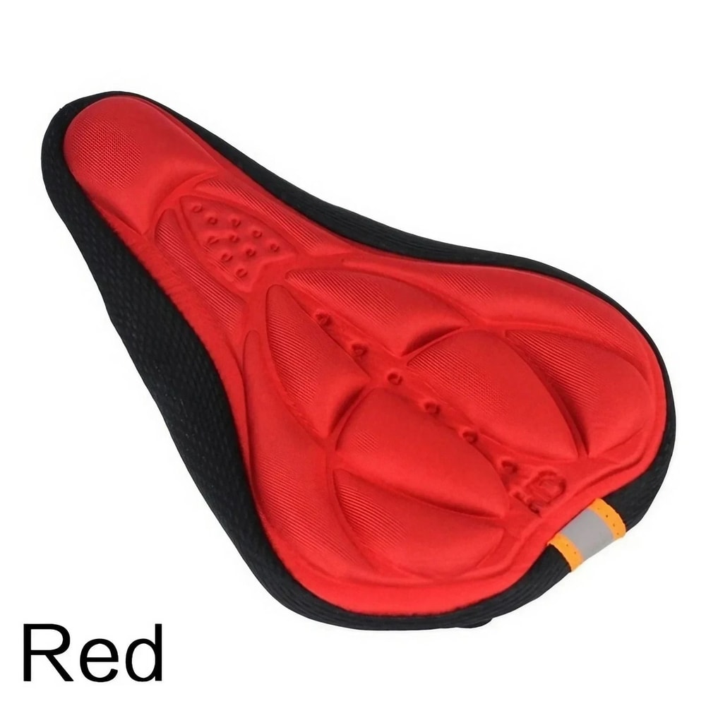Wide Gel Bicycle Seat Cushion Soft Padded Saddle Cover For Mountain And Exercise Bikes 8