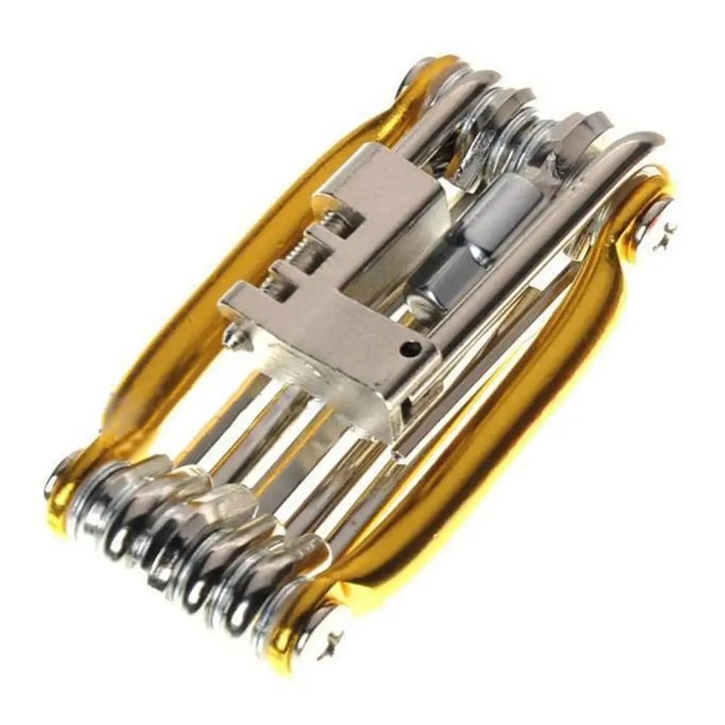 11 In 1 Bicycle Repair Tool Kit Multifunction Bike Wrench And Screwdriver Set 8