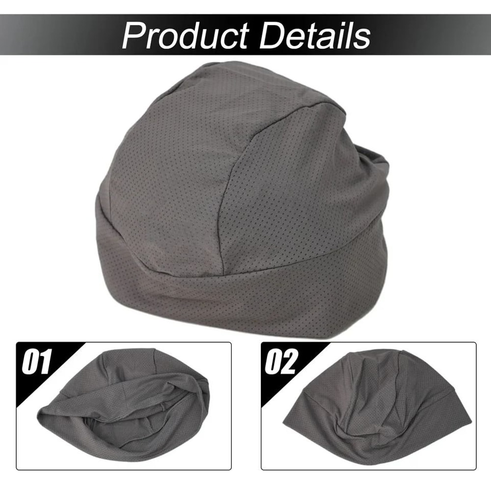 Quick Dry Cycling Cap Mesh Helmet Liner For Bike And Motorcycle Riding 1