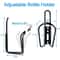 Adjustable Aluminum Bicycle Water Bottle Holder Cage For Mountain And Folding Bikes 4