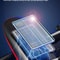 Solar Rechargeable Bicycle Headlight With Horn And LED Front Lamp For Road And Mountain Bikes 2