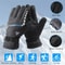 Winter Full Finger Gloves For Men And Women Warm Fleece Windproof Waterproof Non Slip Outdoor Glove 0