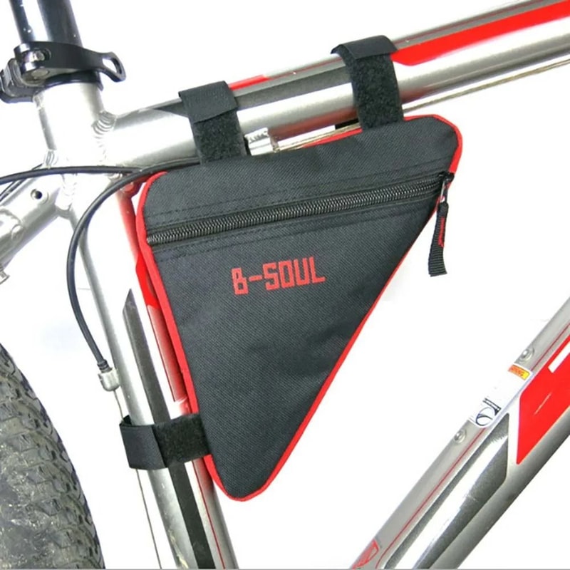 Waterproof Bike Frame Triangle Bag Front Tube Handlebar Storage Pouch For Cycling Essentials 7