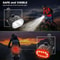 Cycling Bicycle Front Rear Light Set USB Rechargeable Waterproof LED Headlight Taillight 5