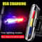 Bike Light Taillight LED Ultra Bright USB Charging Safety Warning Bicycle Rear Light 0