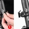 Bike Light Taillight LED Ultra Bright USB Charging Safety Warning Bicycle Rear Light 3