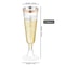 Disposable Plastic Champagne Flute Cups Set Of 5 5