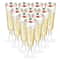 Disposable Plastic Champagne Flute Cups Set Of 5 7