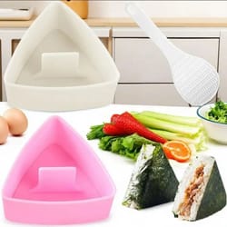 plastic sushi mold onigiri rice ball press set of 3