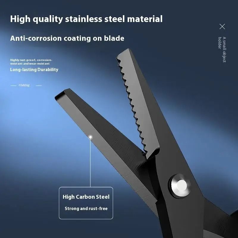 Titanium Coated Fishing Scissors Line Cutter Tool 2