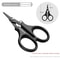 Titanium Coated Fishing Scissors Line Cutter Tool 8