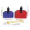 Cowbell Clapper Drum Bell Percussion Set With Hammer 5