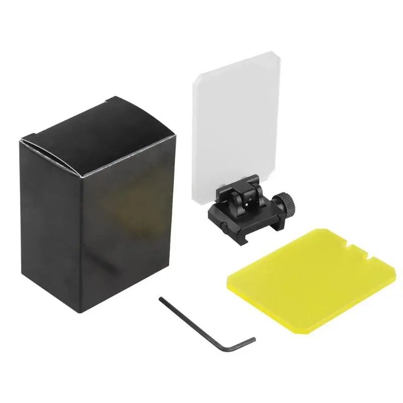 Foldable Scope Lens Protector Sight Screen With 20mm Rail Mount 1