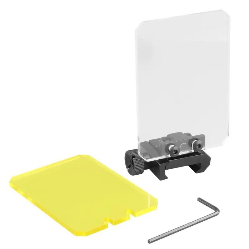 Foldable Scope Lens Protector Sight Screen With 20mm Rail Mount 2