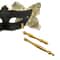 Venetian Half Face Masquerade Mask With Holding Stick 5