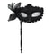 Venetian Half Face Masquerade Mask With Holding Stick 8