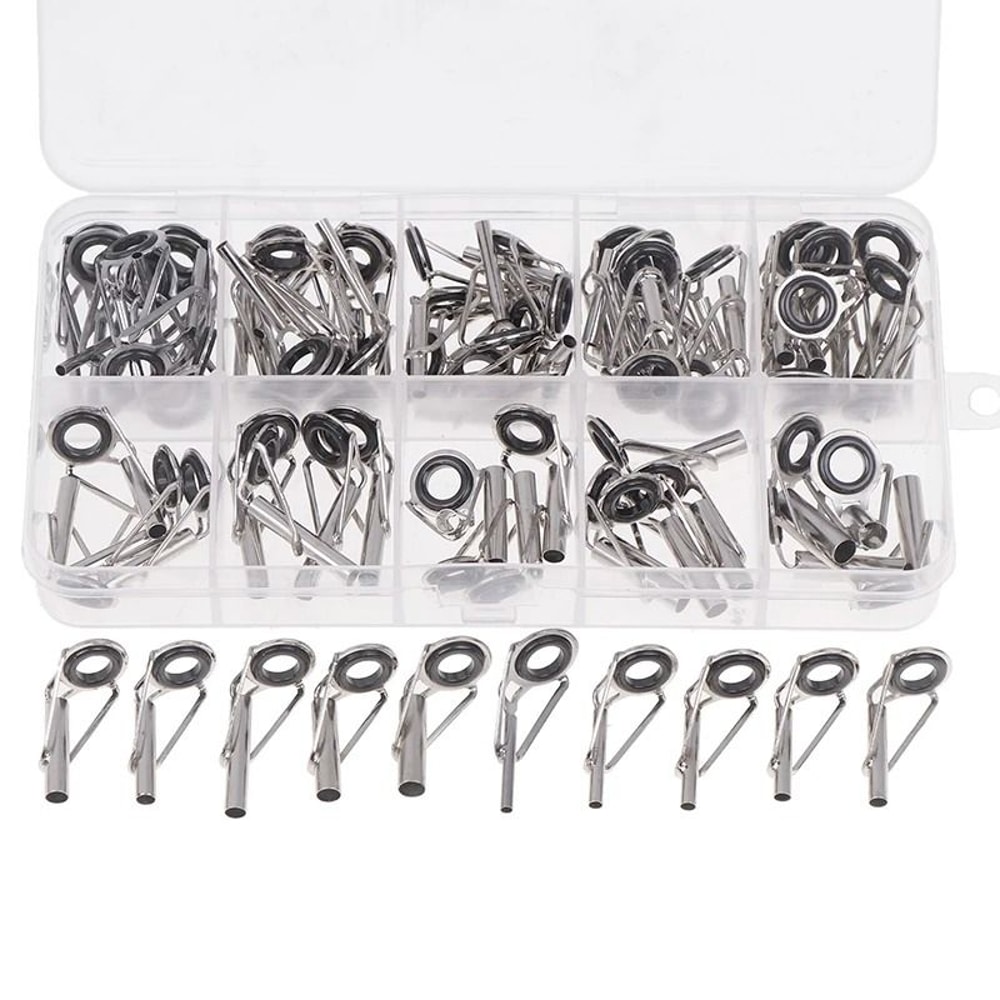 Fishing Rod Tip Repair Guide Rings Replacement Set Of 75 1