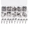 Fishing Rod Tip Repair Guide Rings Replacement Set Of 75 1
