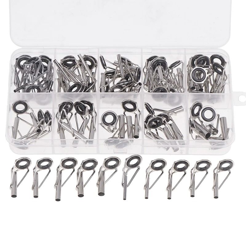 Fishing Rod Tip Repair Guide Rings Replacement Set Of 75 1