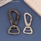 360 Degree Rotatable Carabiner Keychain Hook With Lock 3
