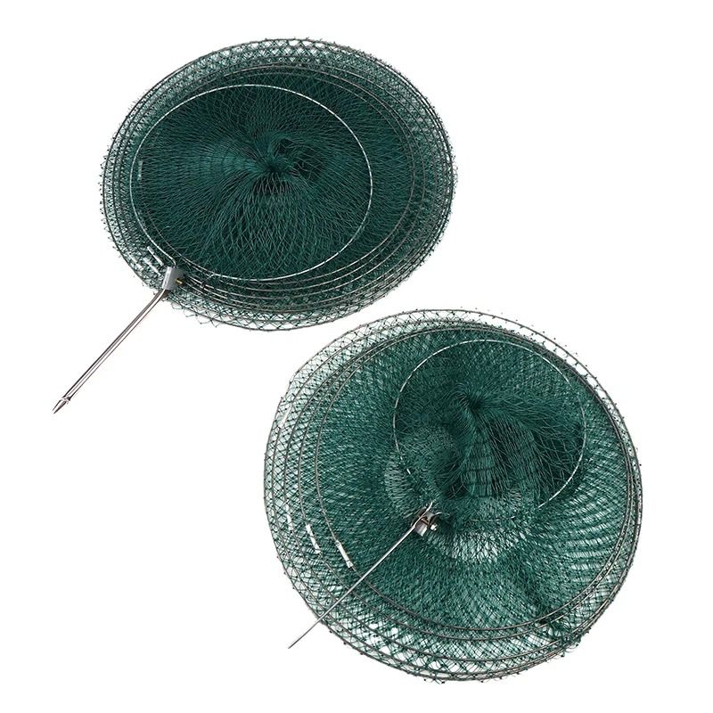 Collapsible Nylon Fishing Net Bag Shrimp And Fish Cage 4