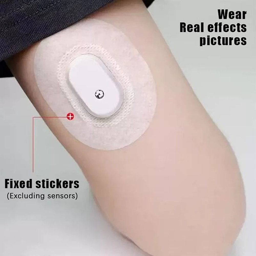 Waterproof Silicone Adhesive Medical Tape Sensor Fixing Patch 0