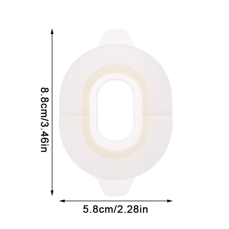 Waterproof Silicone Adhesive Medical Tape Sensor Fixing Patch 6
