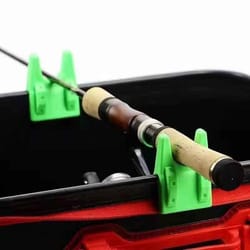 portable eva bucket fishing rod holder rack set of 2