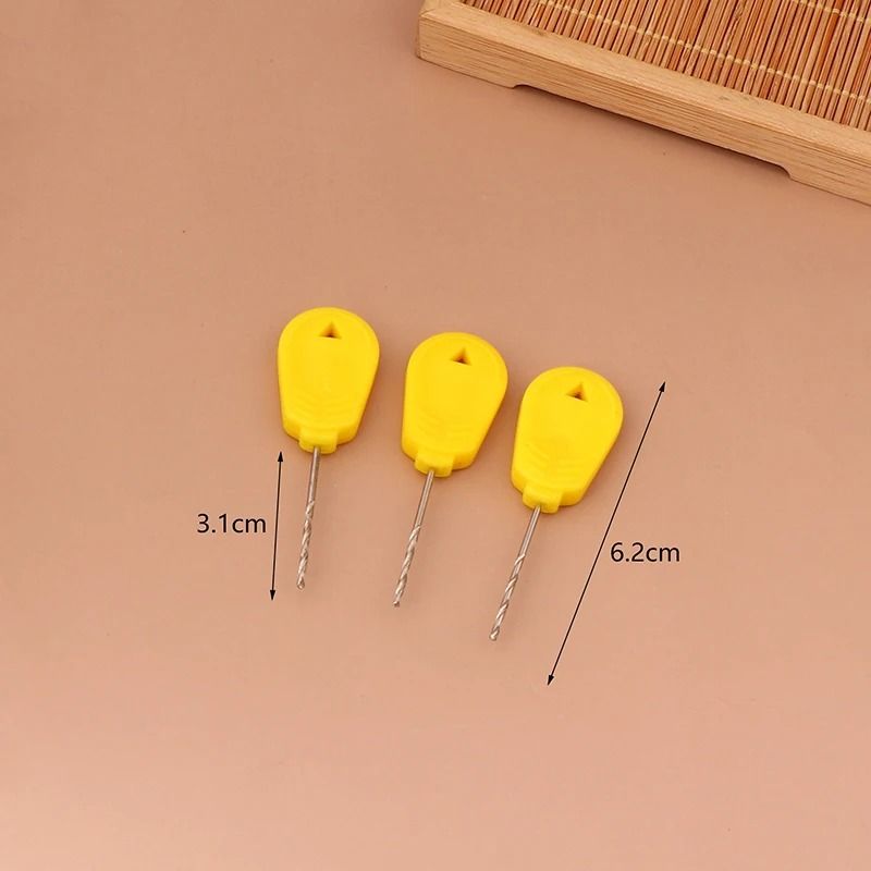 Carp Fishing Baiting Tool Kit Drill Hook And Rigging Needles Set 6