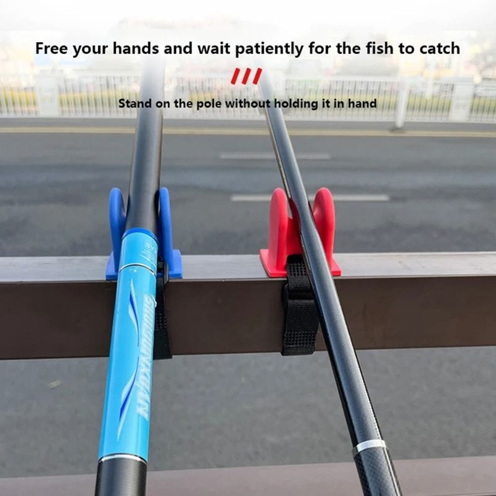 Portable U Shaped Fishing Rod Support Holder 1