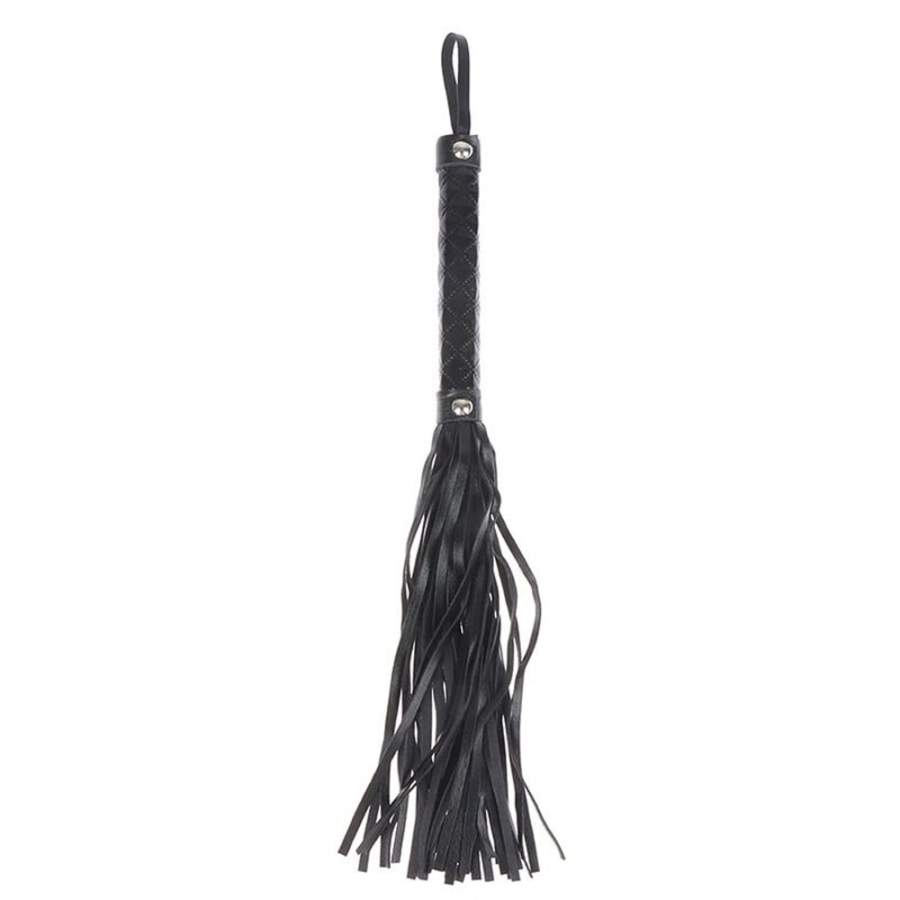 Non Slip Leather Braided Horse Riding Crop Whip 6