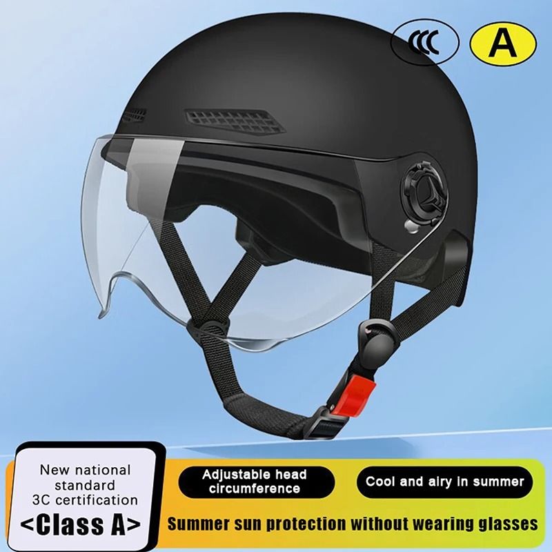 Bicycle Safety Helmet With Goggles For Adults And Children 13